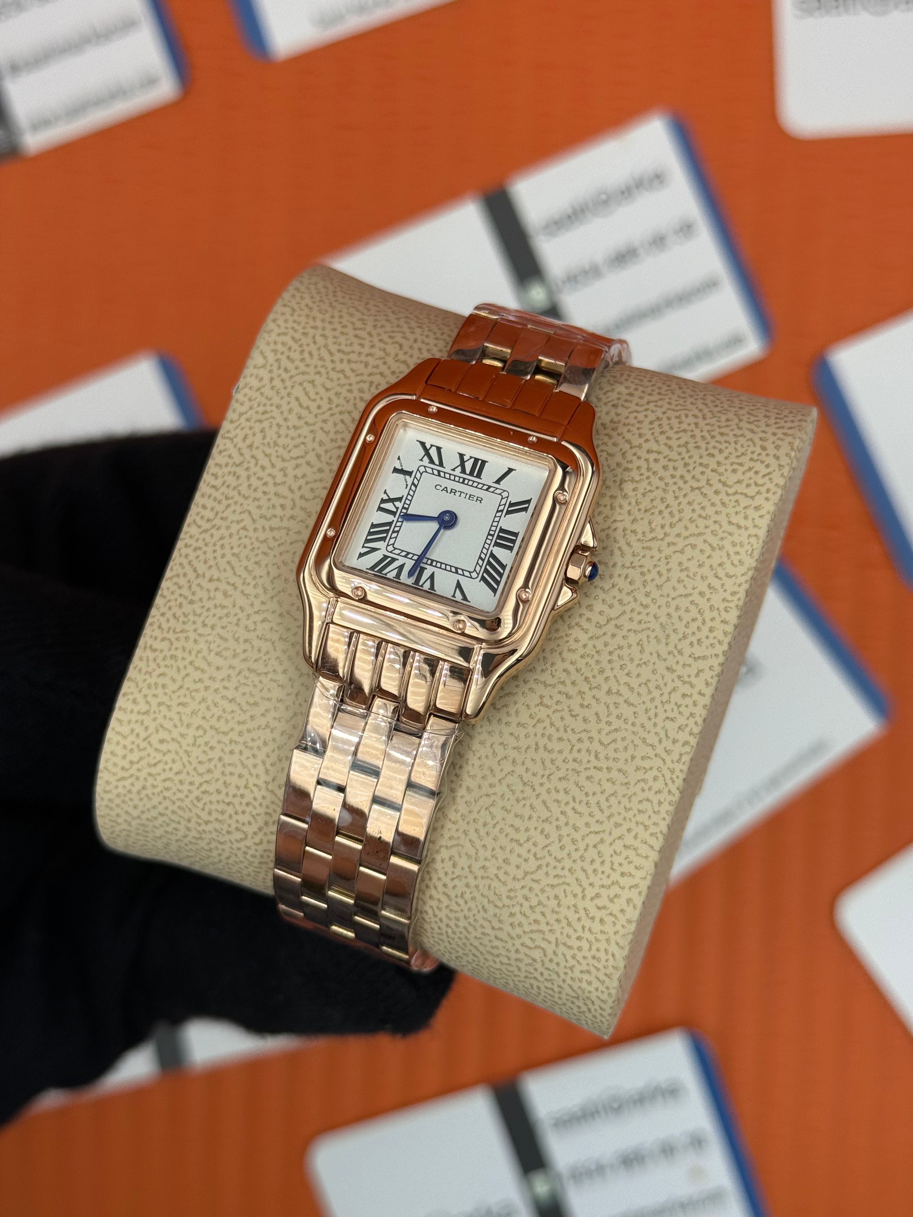CARTIER Panthere 27mm rose kasa-kordon
