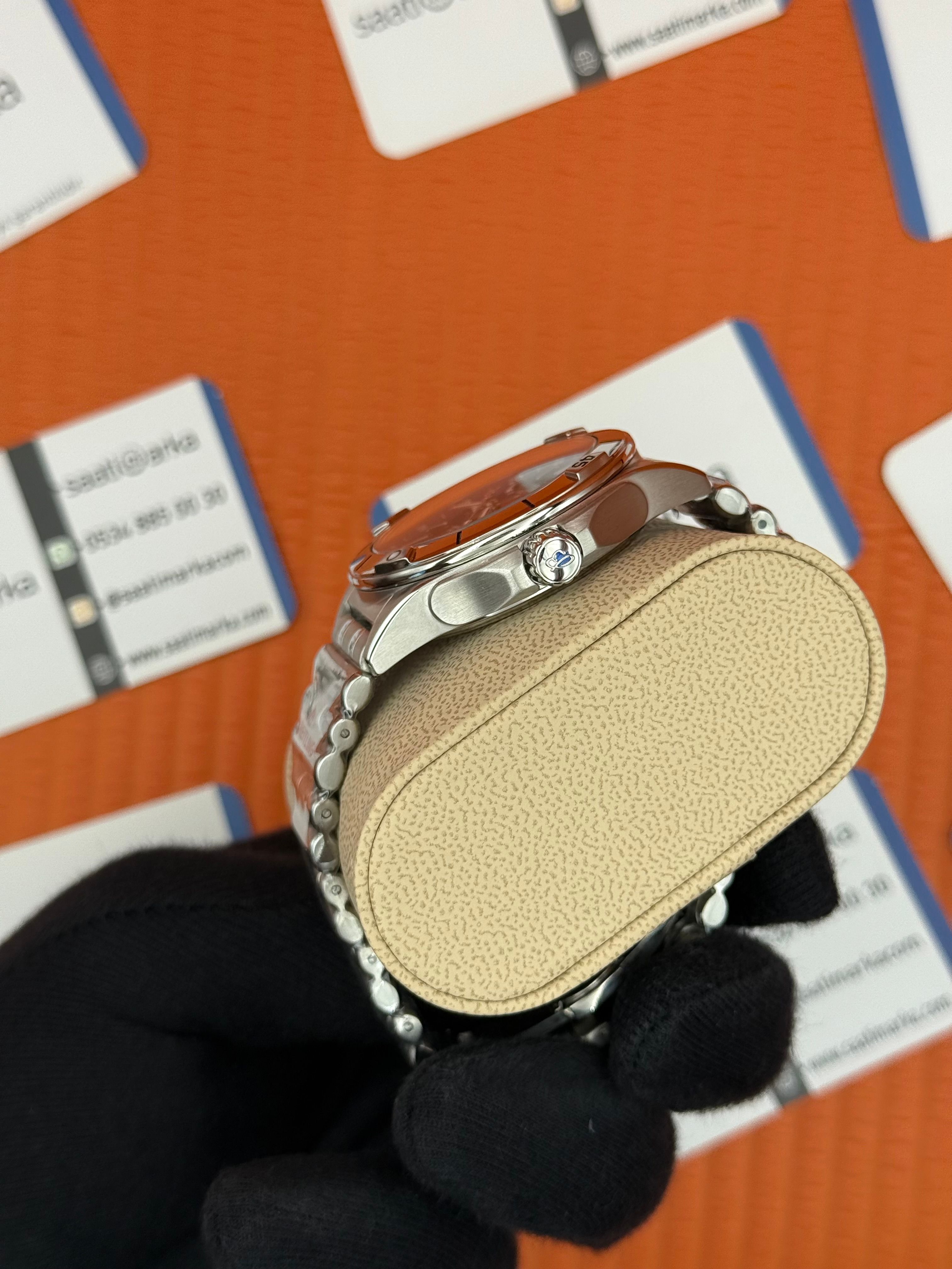 BREITLING GMT lacivert kadran silver kasa-kordon