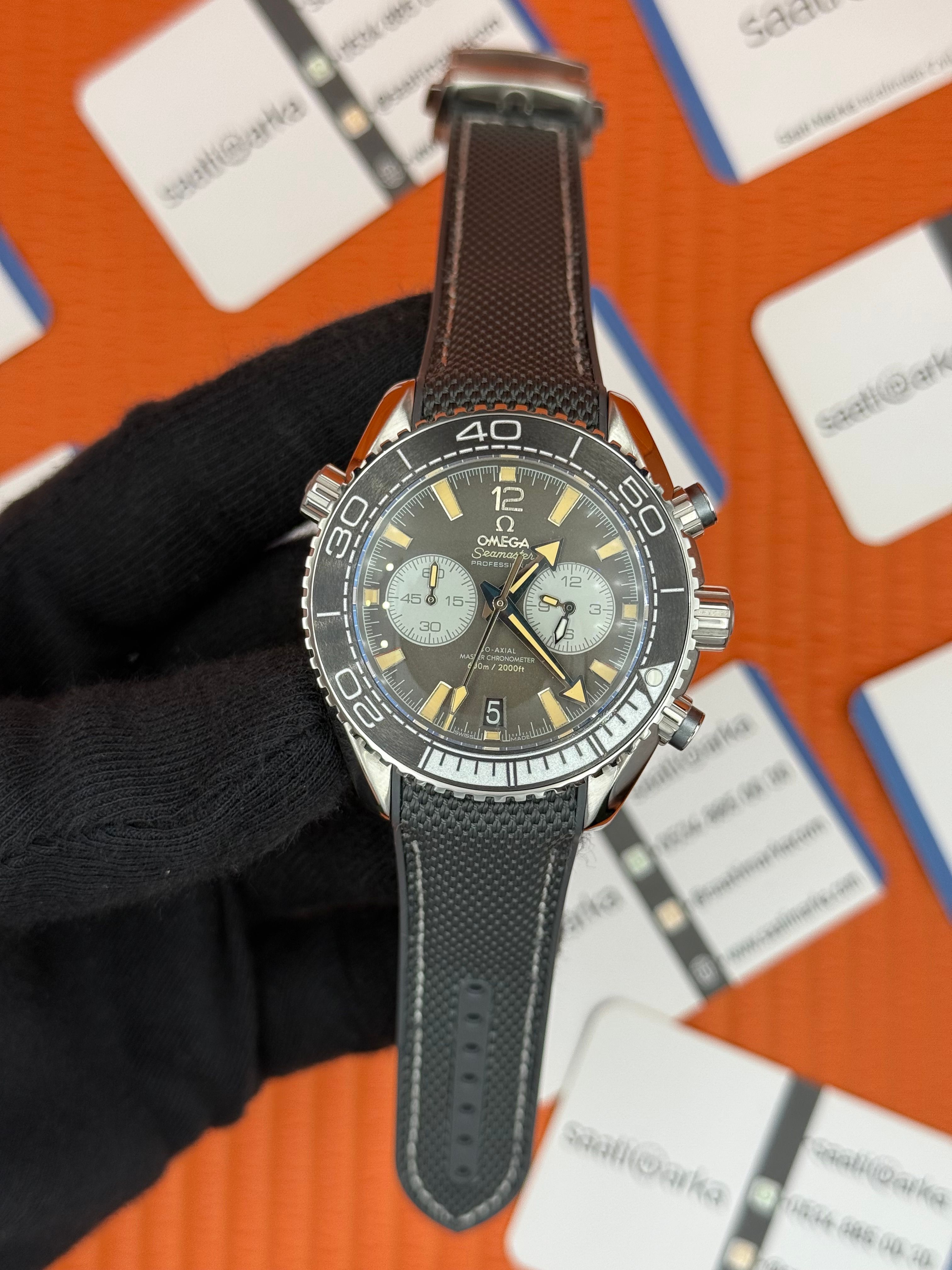 OMEGA SEAMASTER CHRONOMETER 600M GRİ KORDON FÜME KADRAN