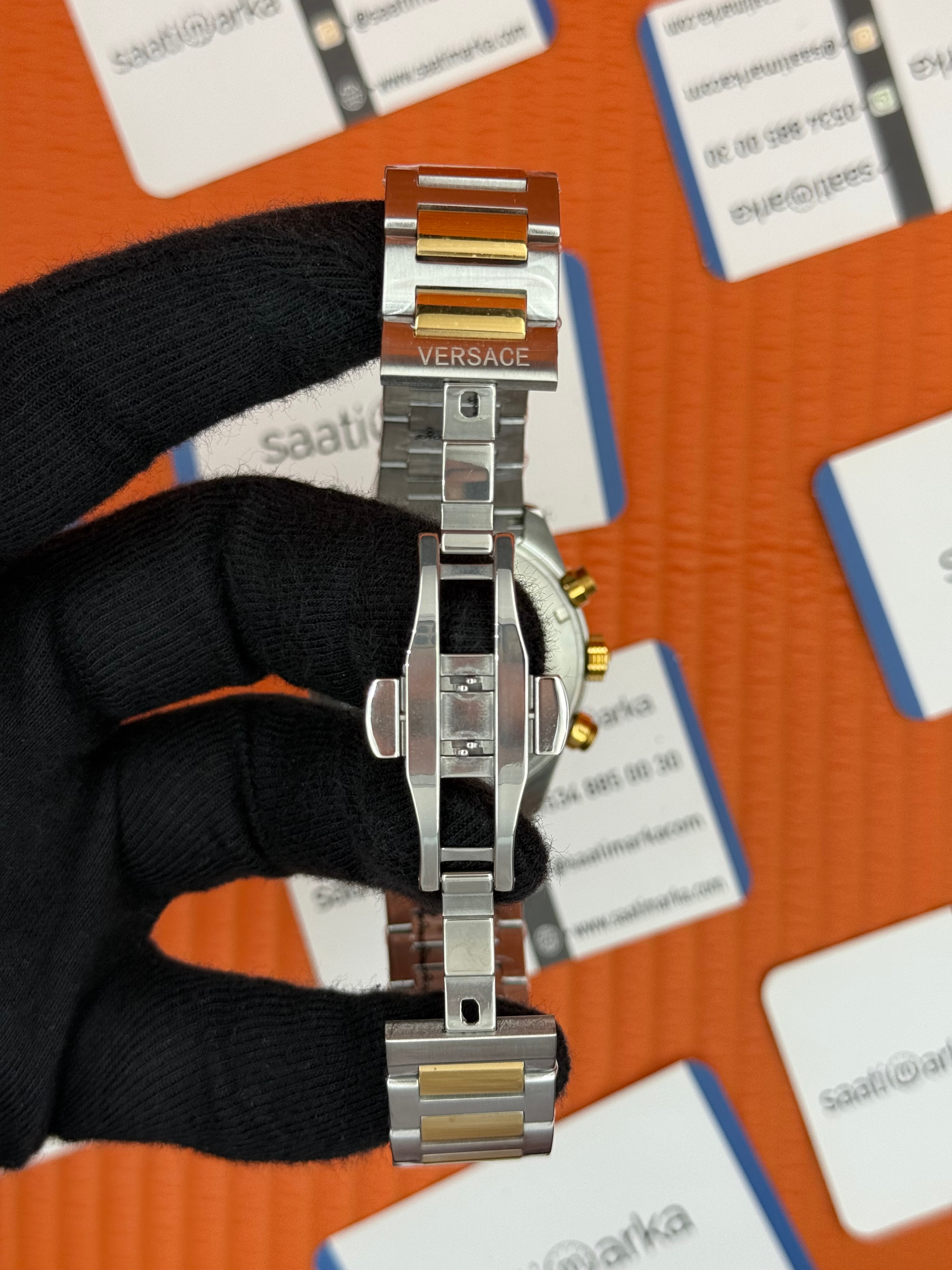 VERSACE ERKEK KOL SAATİ BEYAZ KADRAN