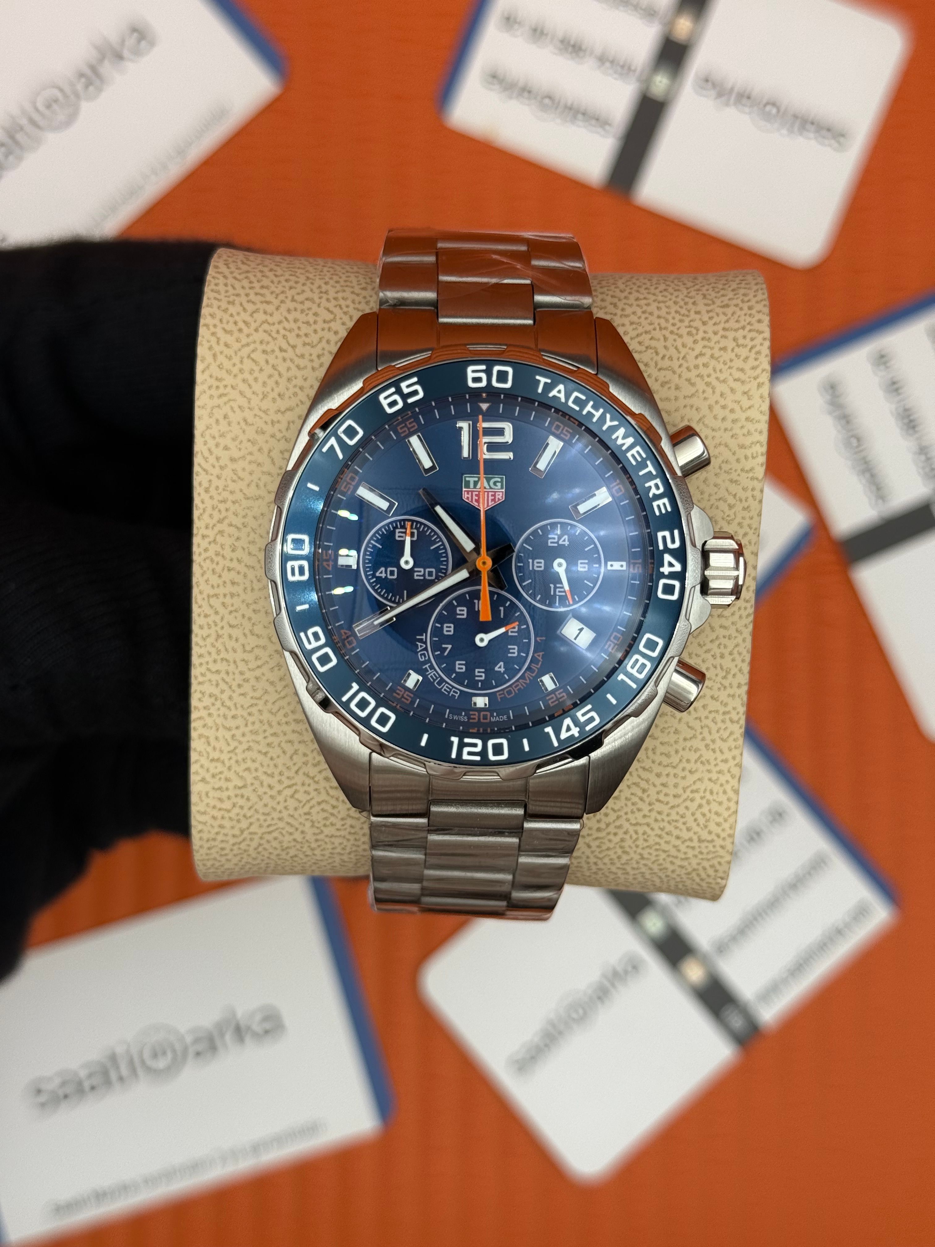 TAGHEUER FORMULA LACİVERT KADRAN 