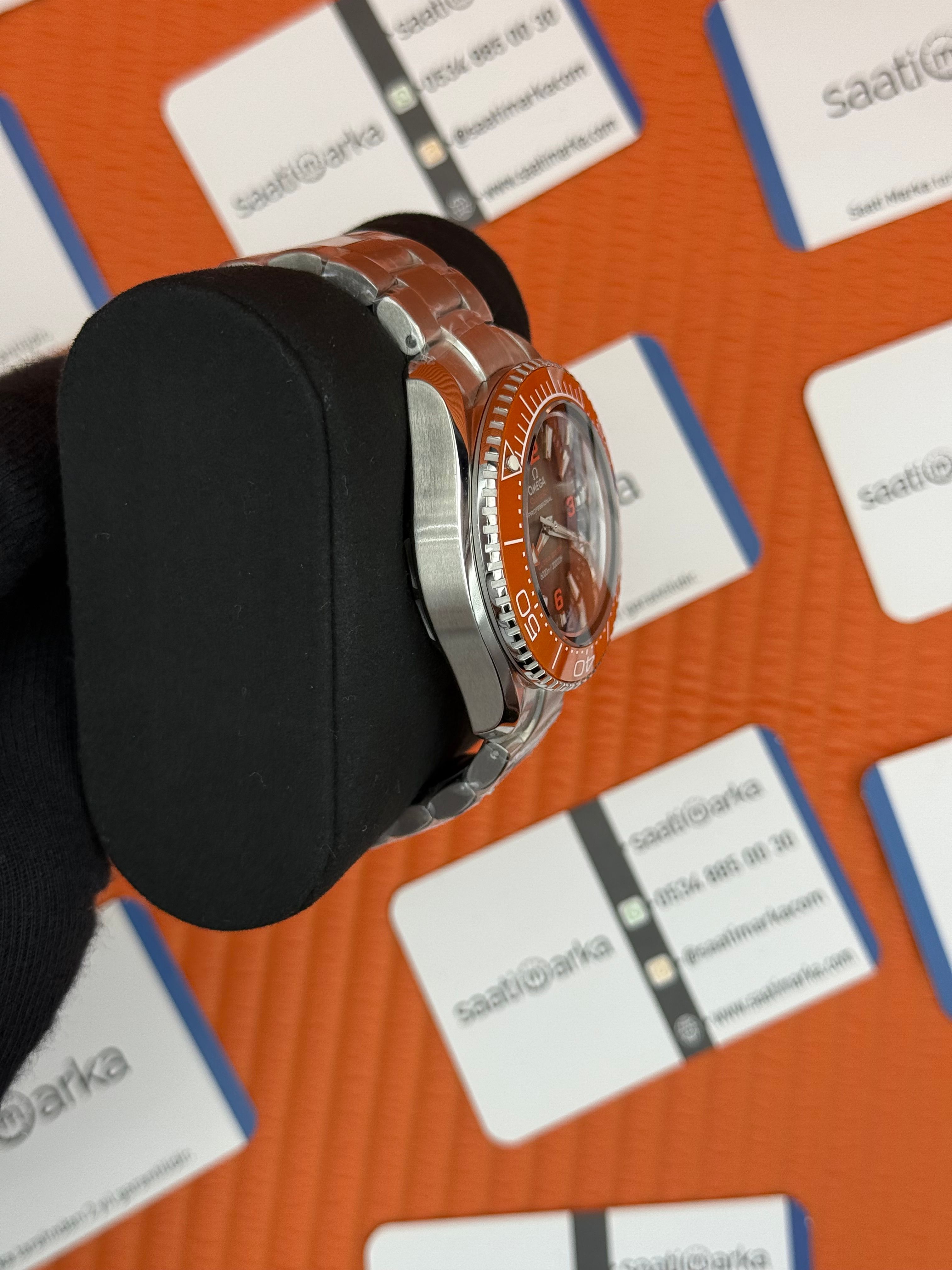 OMEGA SEAMASTER ULTRA DEEP 6000M BROWN  KADRAN TURUNCU BEZEL 