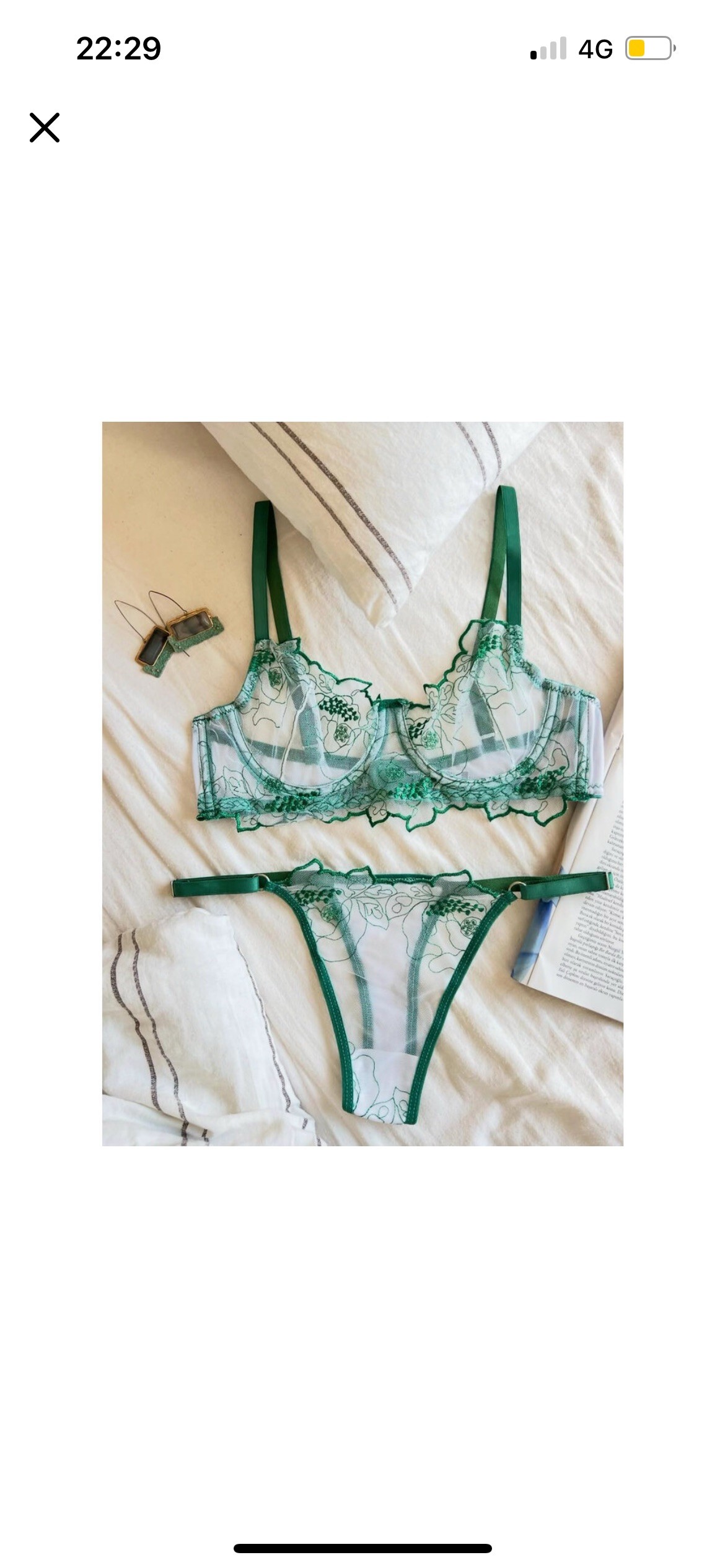 Verde Bralet Takım