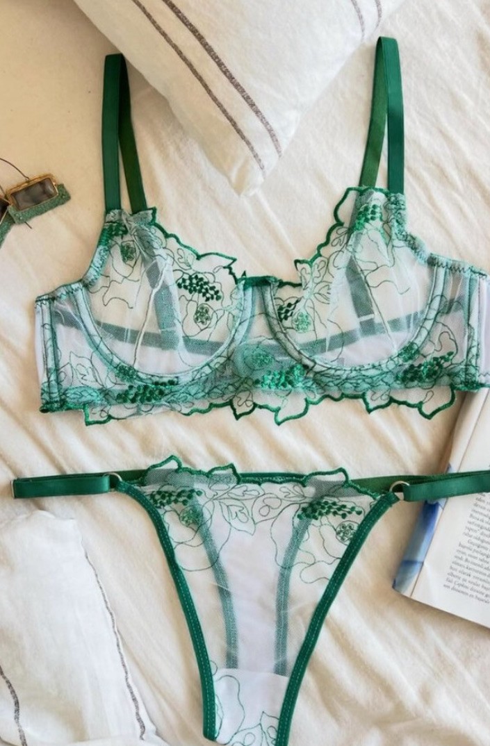 Verde Bralet Takım