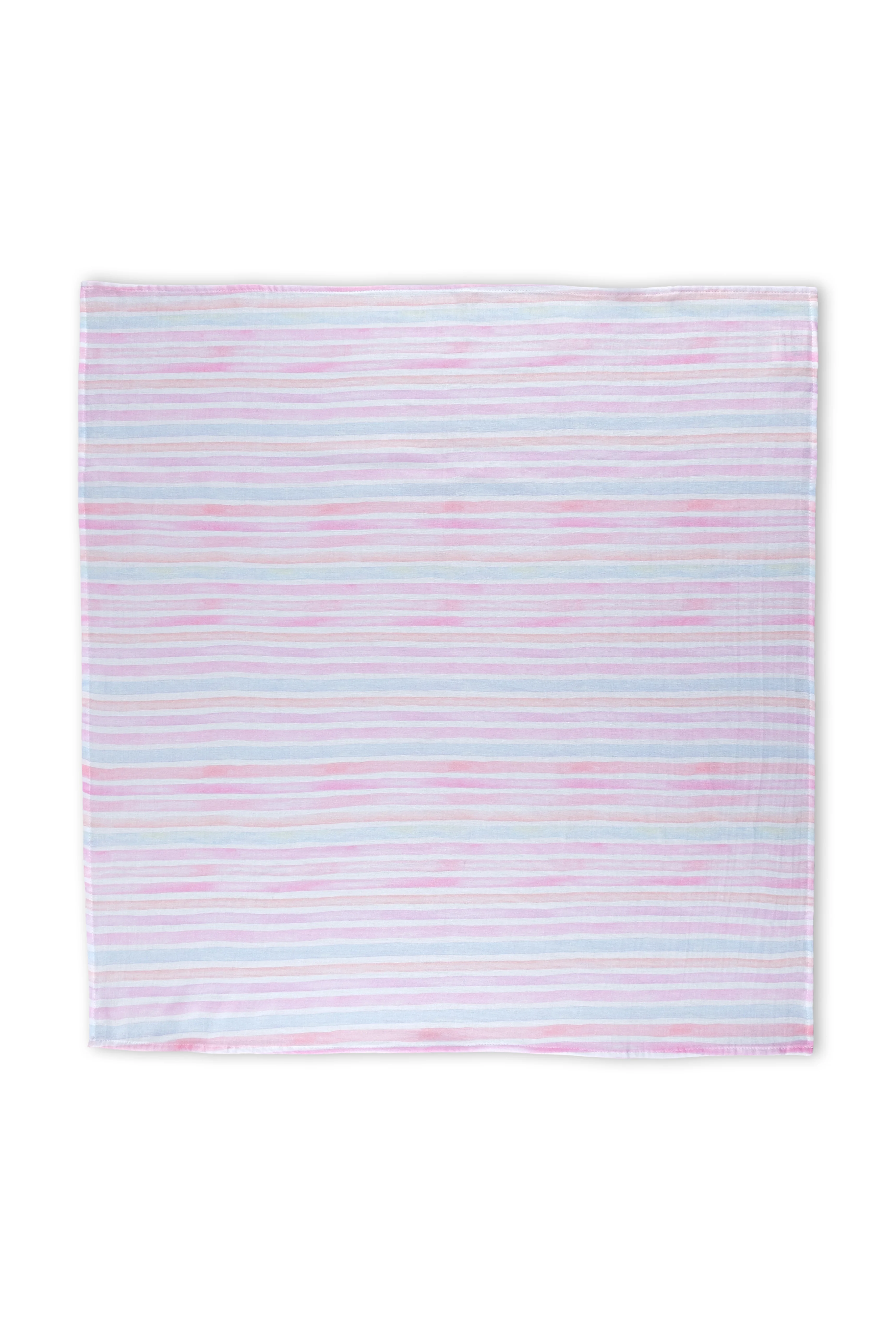 %100 Pamuk Bebek Müslin Örtü 95x95 - 2li Örtü Seti