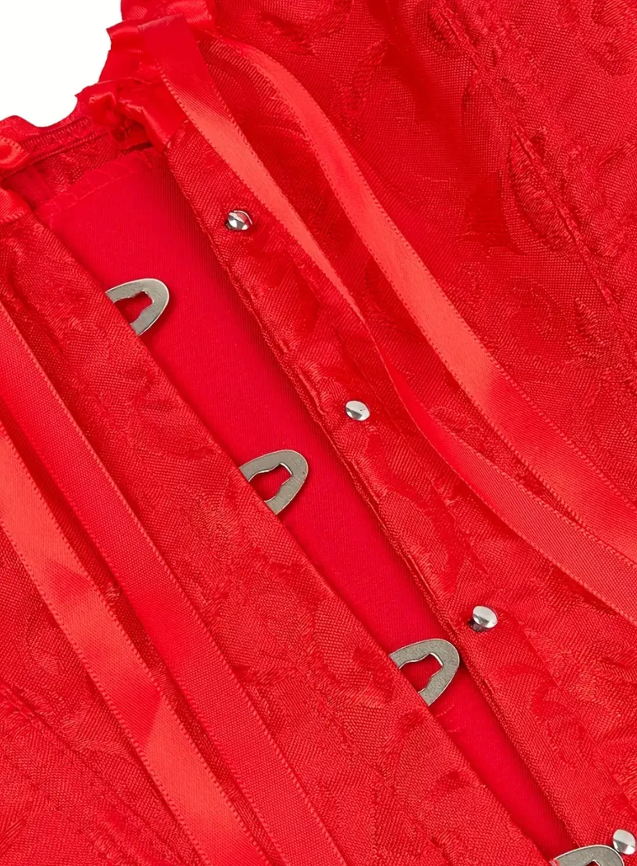 Kırmızı Vintage Korse