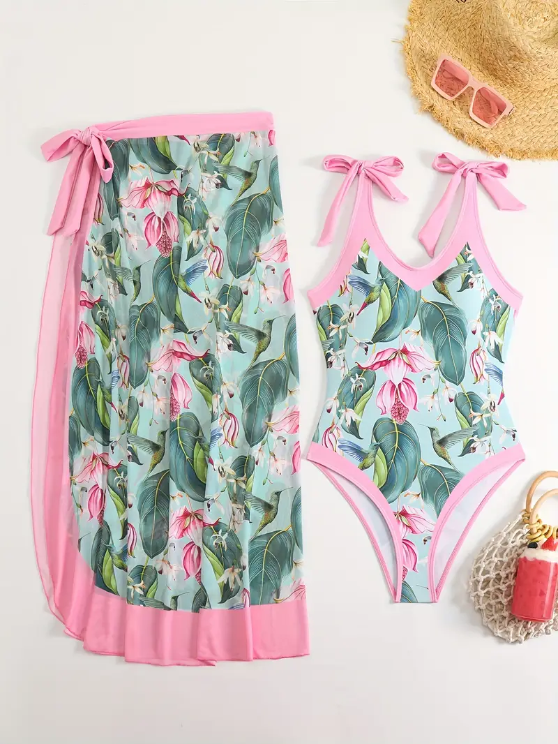 Hawaii Baby Mayo Pareo Seti