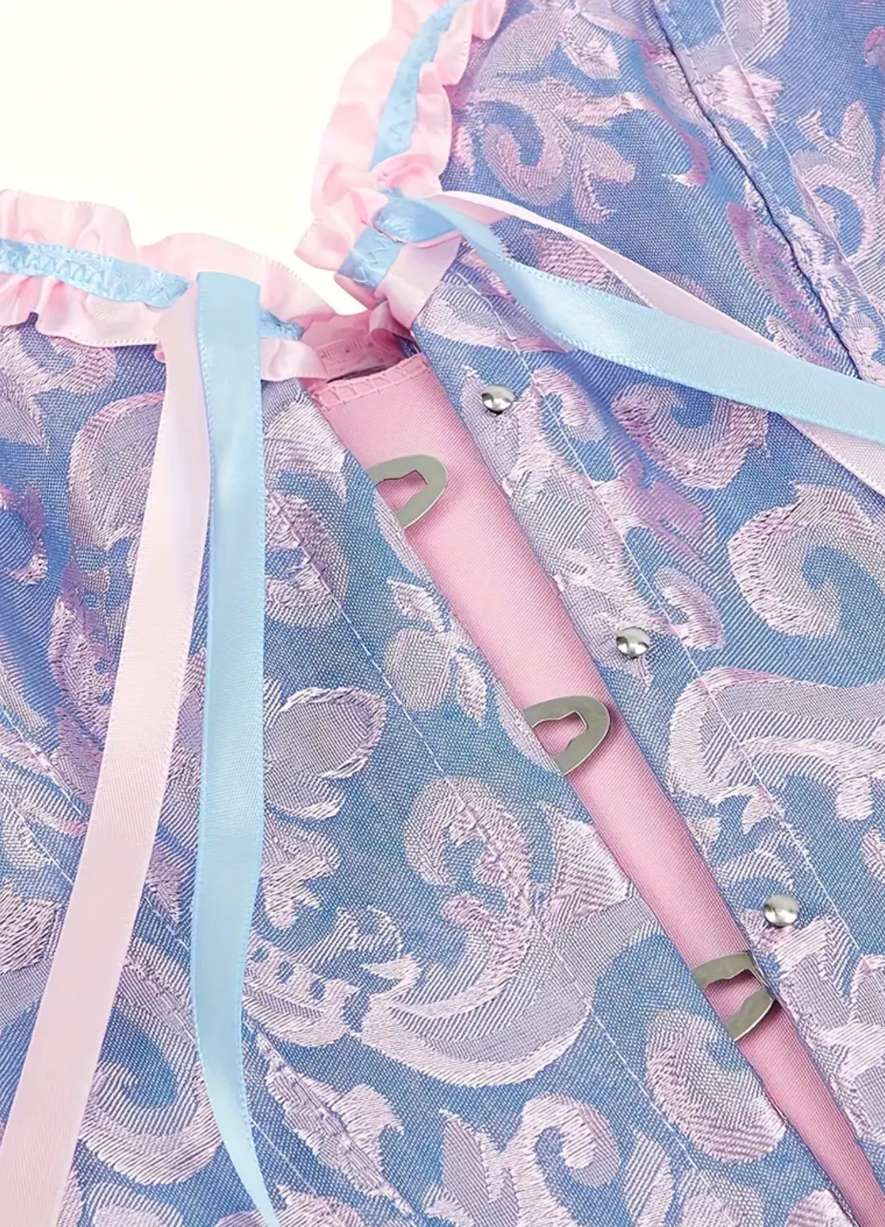 Lila - Mavi Vintage Korse