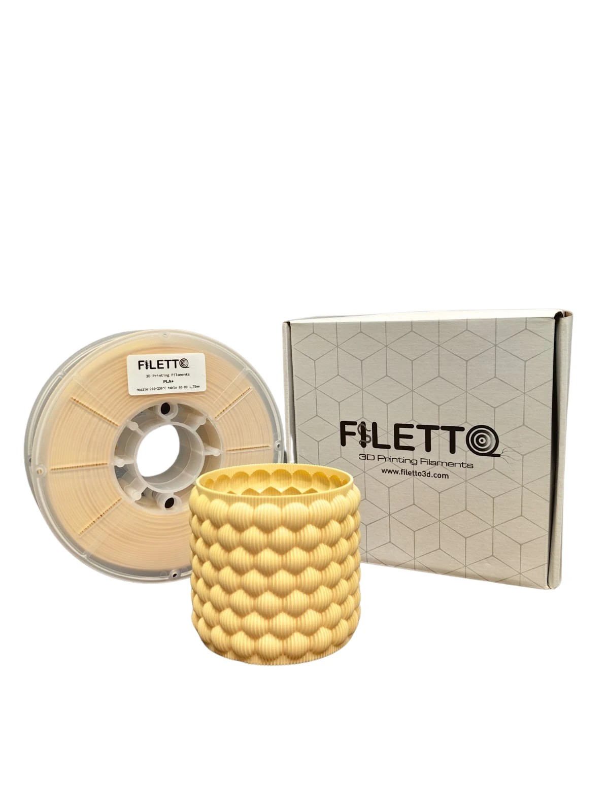 Filetto Pla+ Bej Filament 1.75mm 1 KG