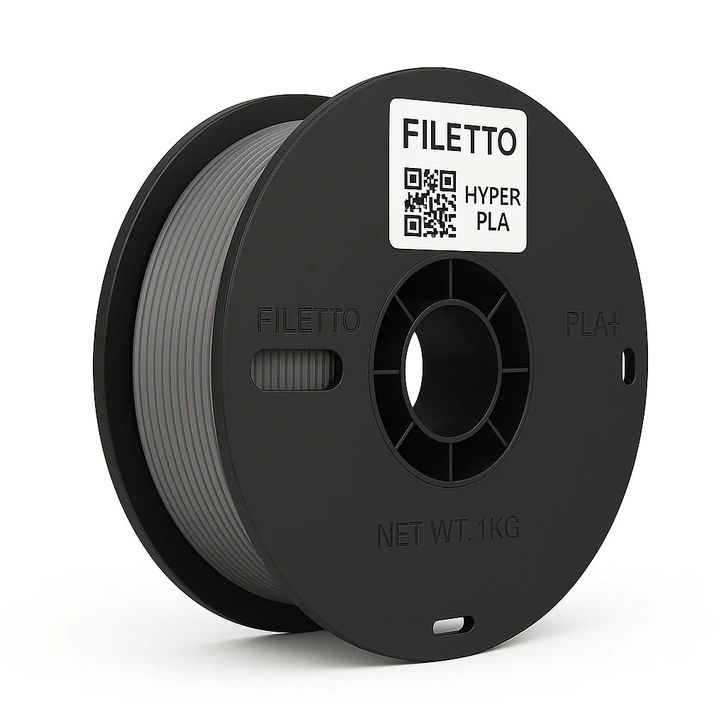 Filetto Hyper Pla Filament - GRİ