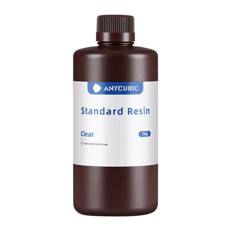 Anycubic Standart Uv Şeffaf Reçine 1 KG - SLA (YENİ SERİ)