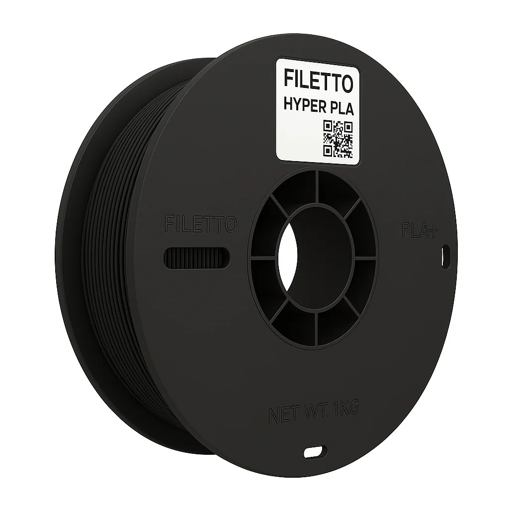 Filetto Hyper Pla Filament - SİYAH