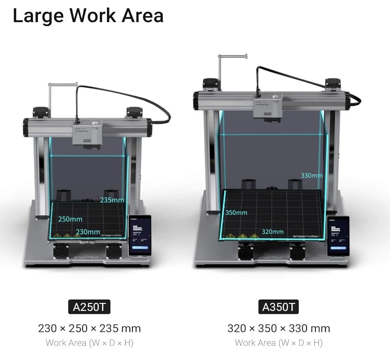 Snapmaker 2.0 Modular 3-in-1 3D Printer - A350T