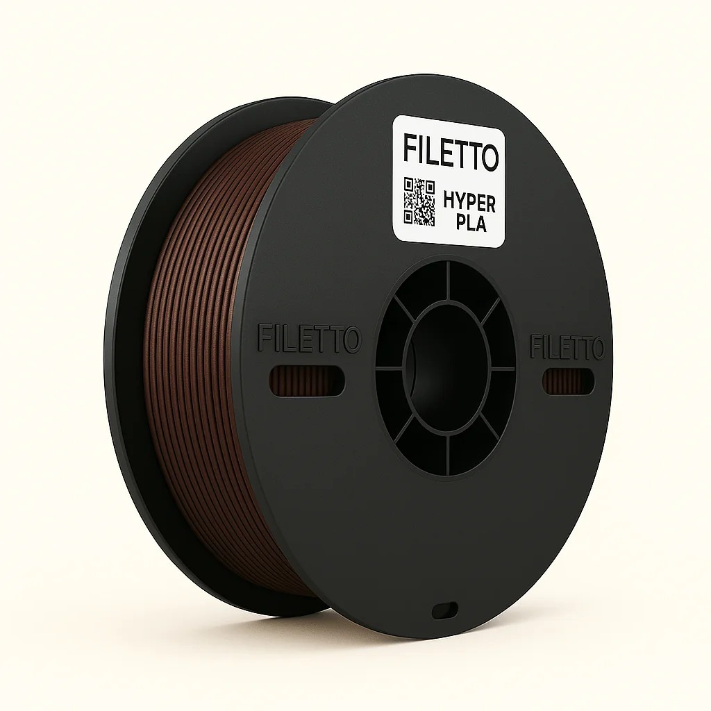 Filetto Hyper Pla Filament - KAHVERENGİ