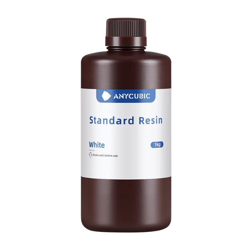 Anycubic Standart Uv Beyaz Reçine 1 KG - SLA (YENİ SERİ)