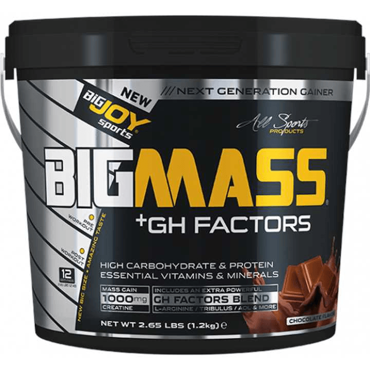 Big Joy Sports Big Mass +GH Factors 1200 Gr Çikolata