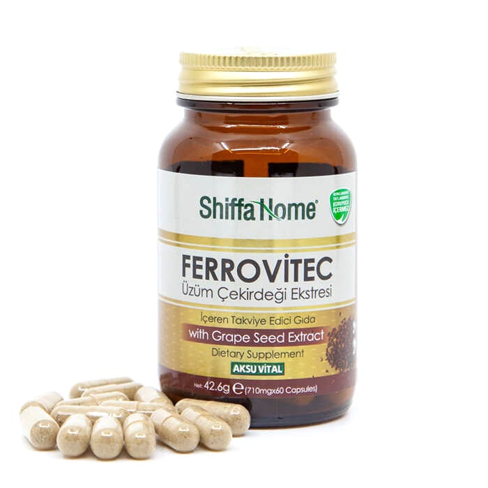 Ferrovitec (Üzüm Çekirdeği Ekstresi) 60Kapsül