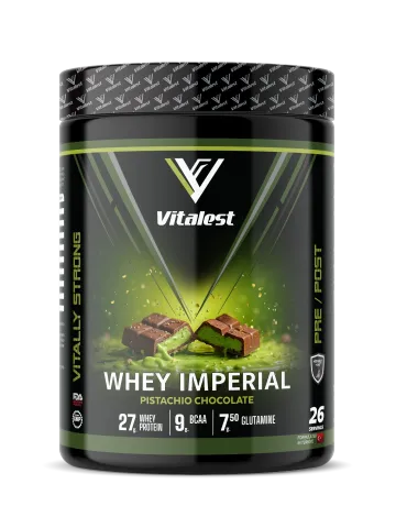 Whey Imperial 988G. Protein Tozu 26 Servis FISTIKLI ÇİKOLATA