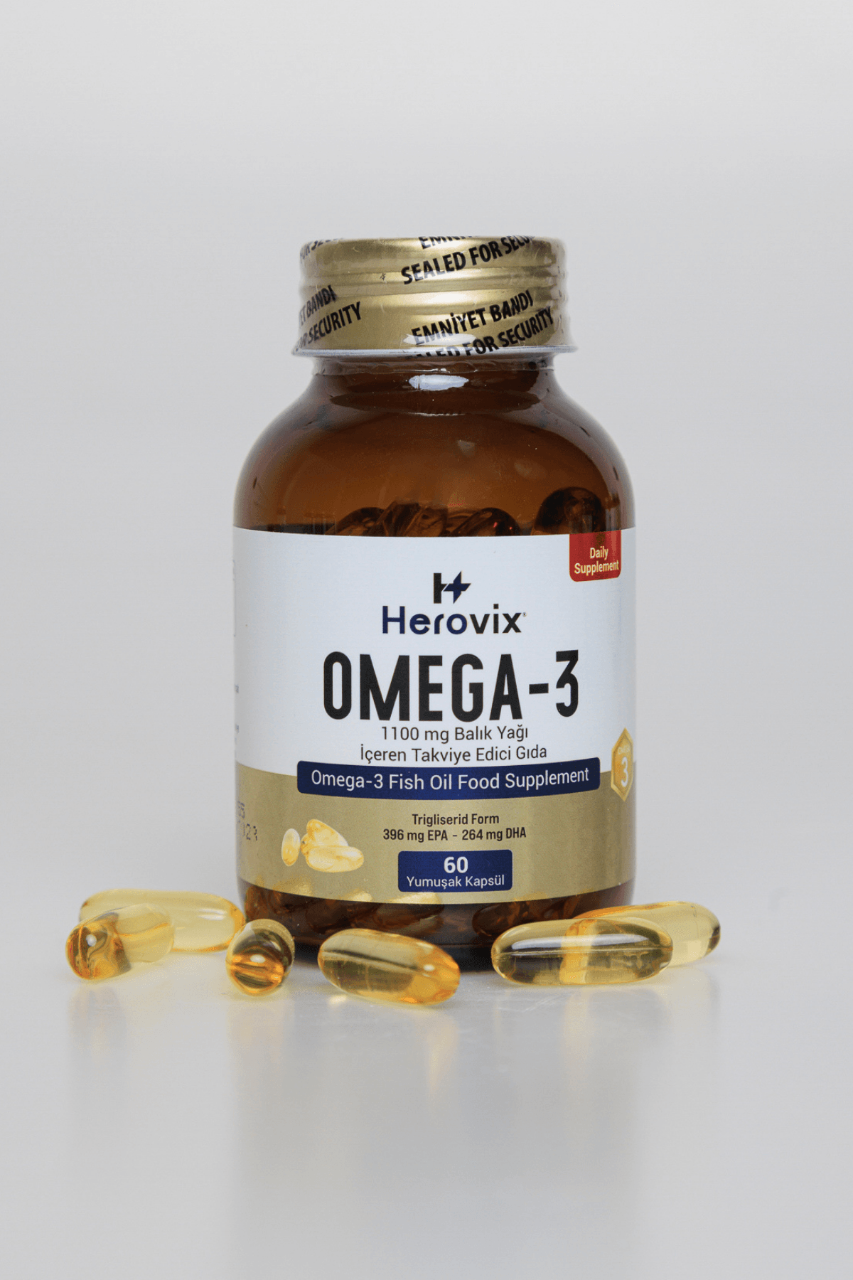 Herovix Omega 3 1100 Mg 60 Softjel