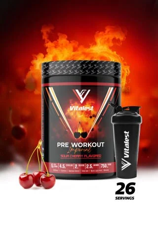Vitalest Pre Workout 468G. 26 Servis 