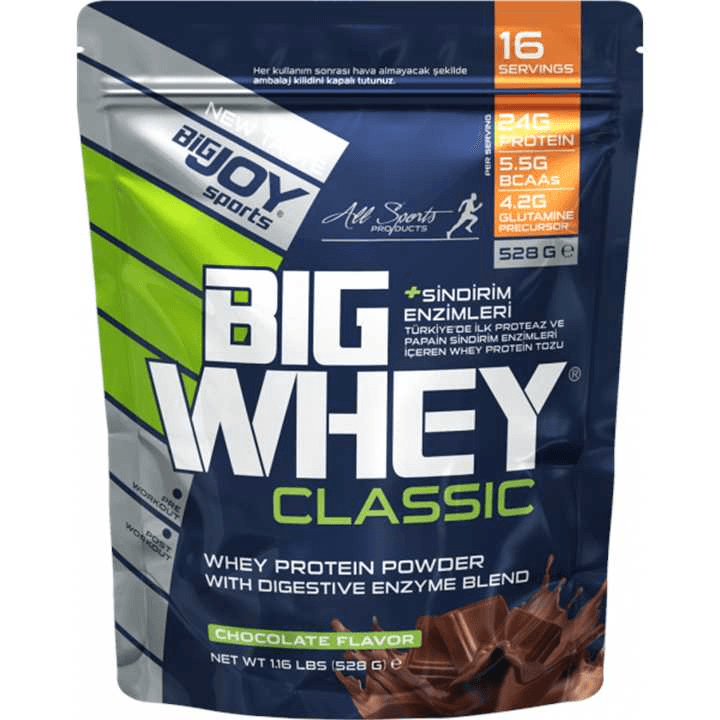 Big Joy Sports Doypack Big Whey Classic Whey Protein 528 Gr Çikolata