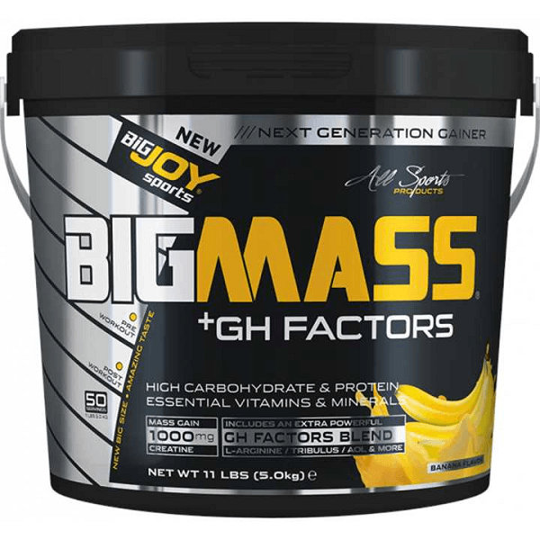 Big Joy Sports Big Mass +GH Factors 5000 Gr Muz