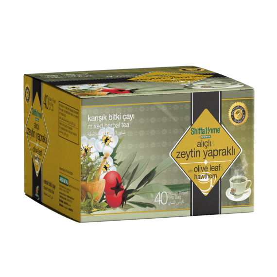Alıçlı & Zeytin Yapraklı Karışık Bitki Çayı 40 Adet