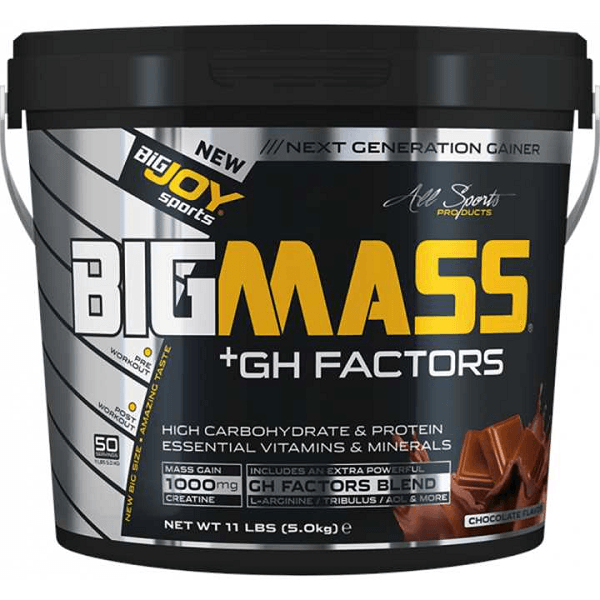 Big Joy Sports Big Mass +GH Factors 5000 Gr Çikolata