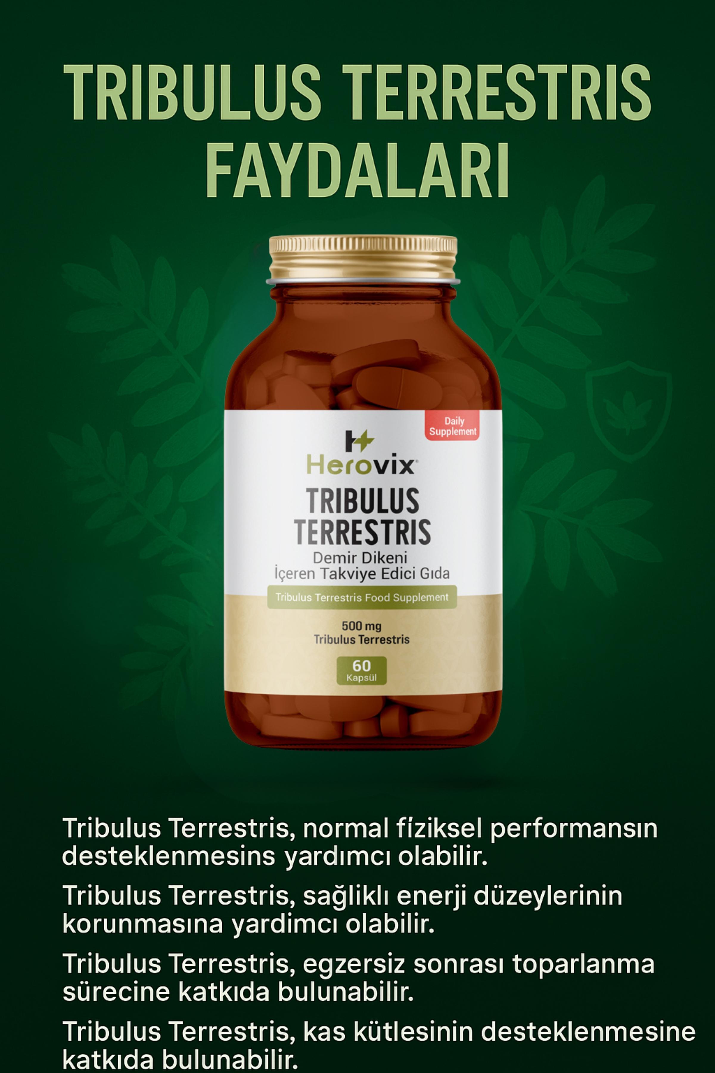 Herovix Tribulus Terrestris 60 Kapsül
