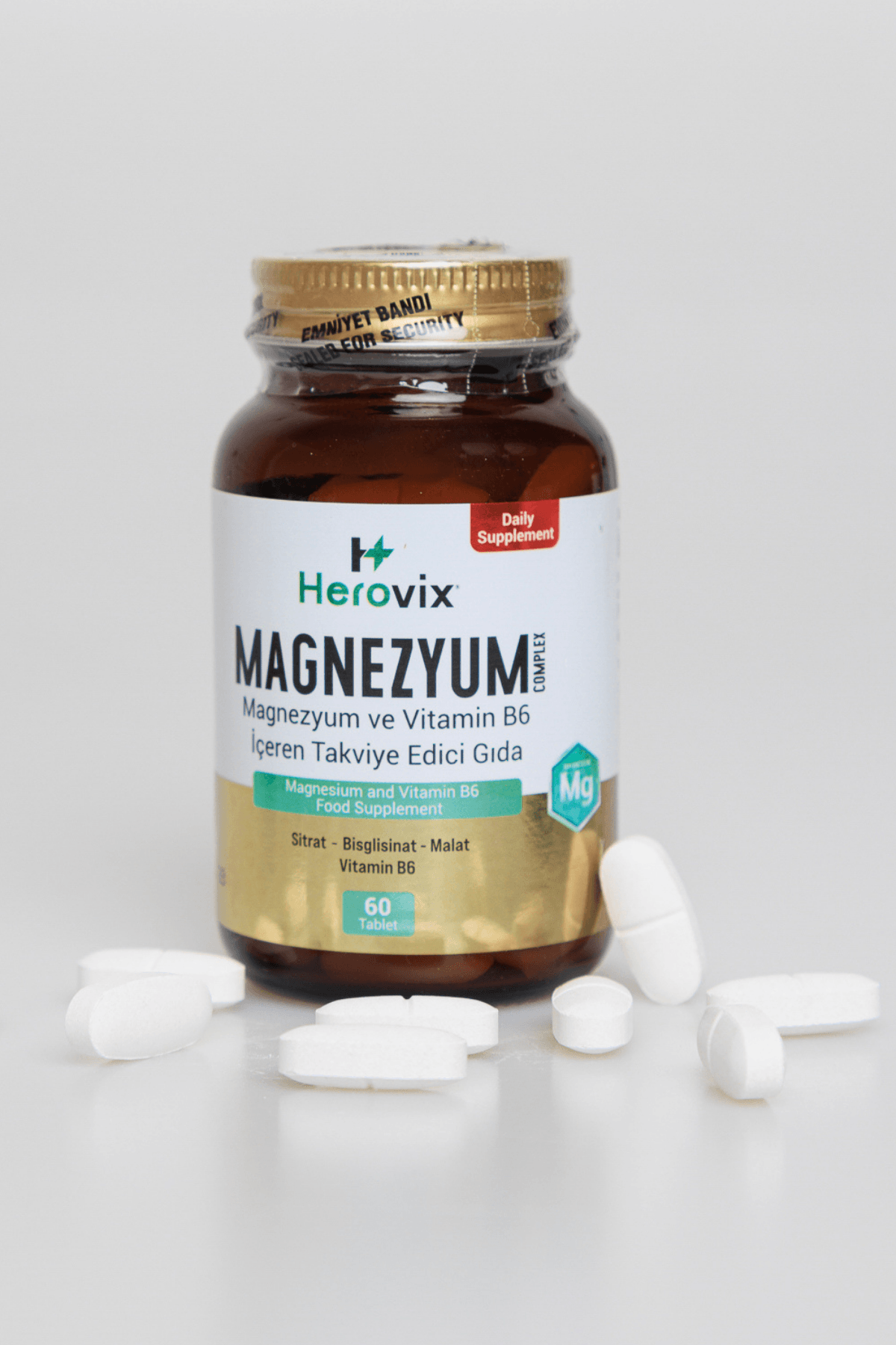 Herovix Magnezyum Complex 60 Tablet 