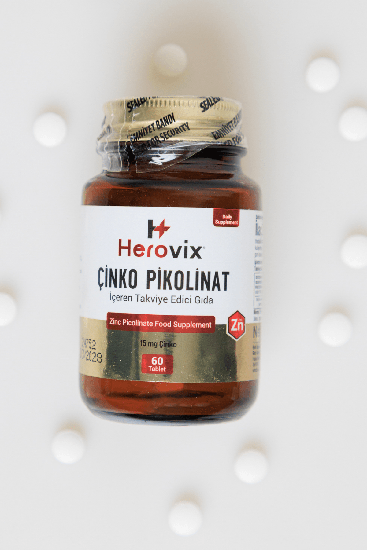 Herovix Çinko Pikolinat 60 Tablet