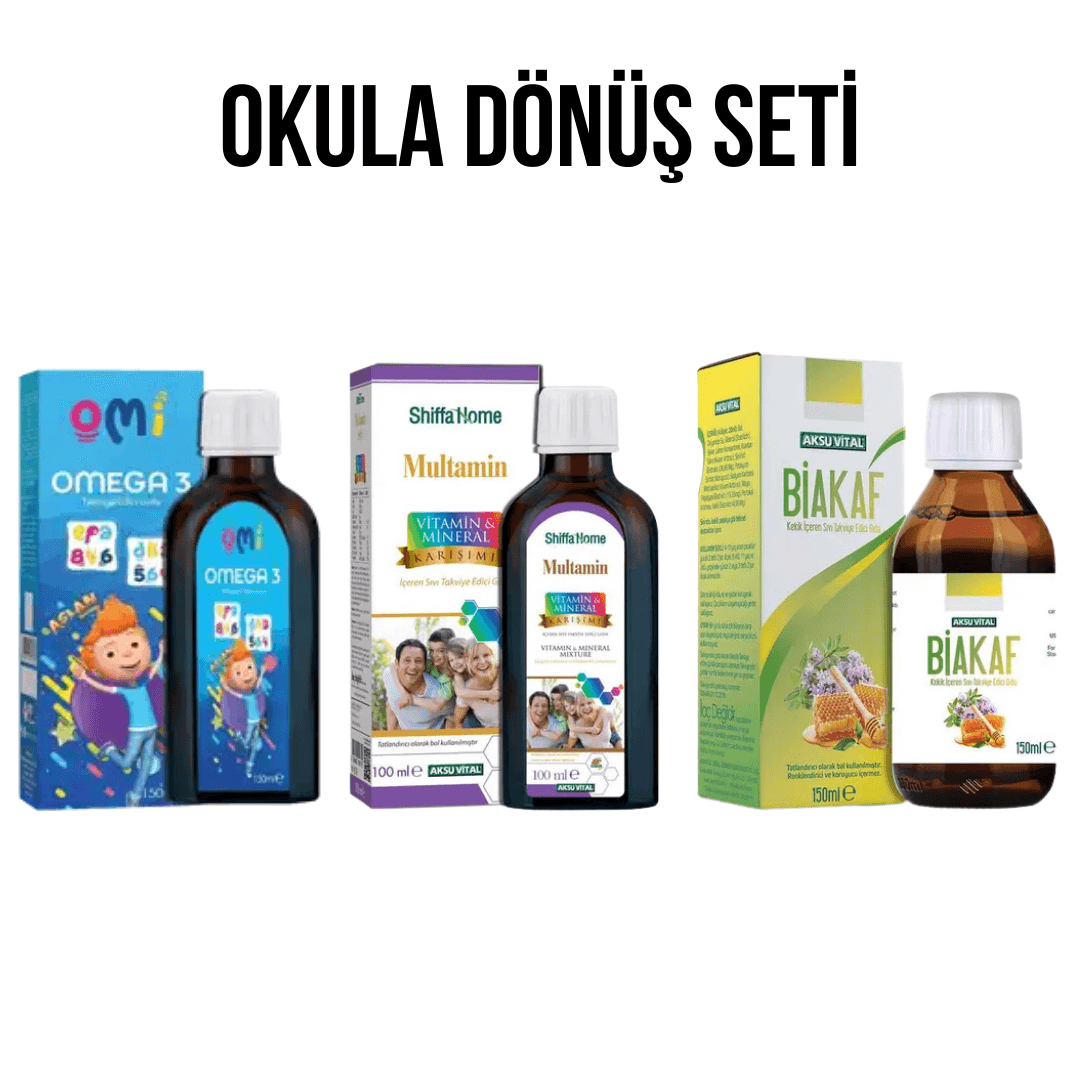 Çocuklara Özel Okula Dönüş Seti