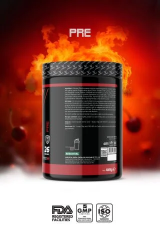 Vitalest Pre Workout 468G. 26 Servis 