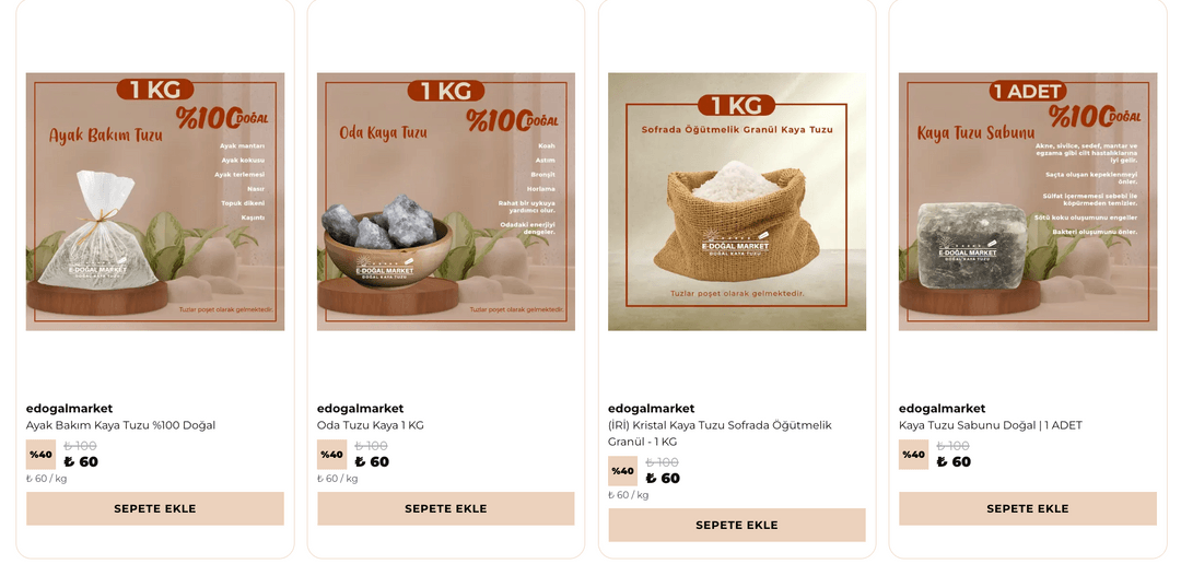Neden Kaya Tuzu Kullanmalıyım?|E-Doğal Market