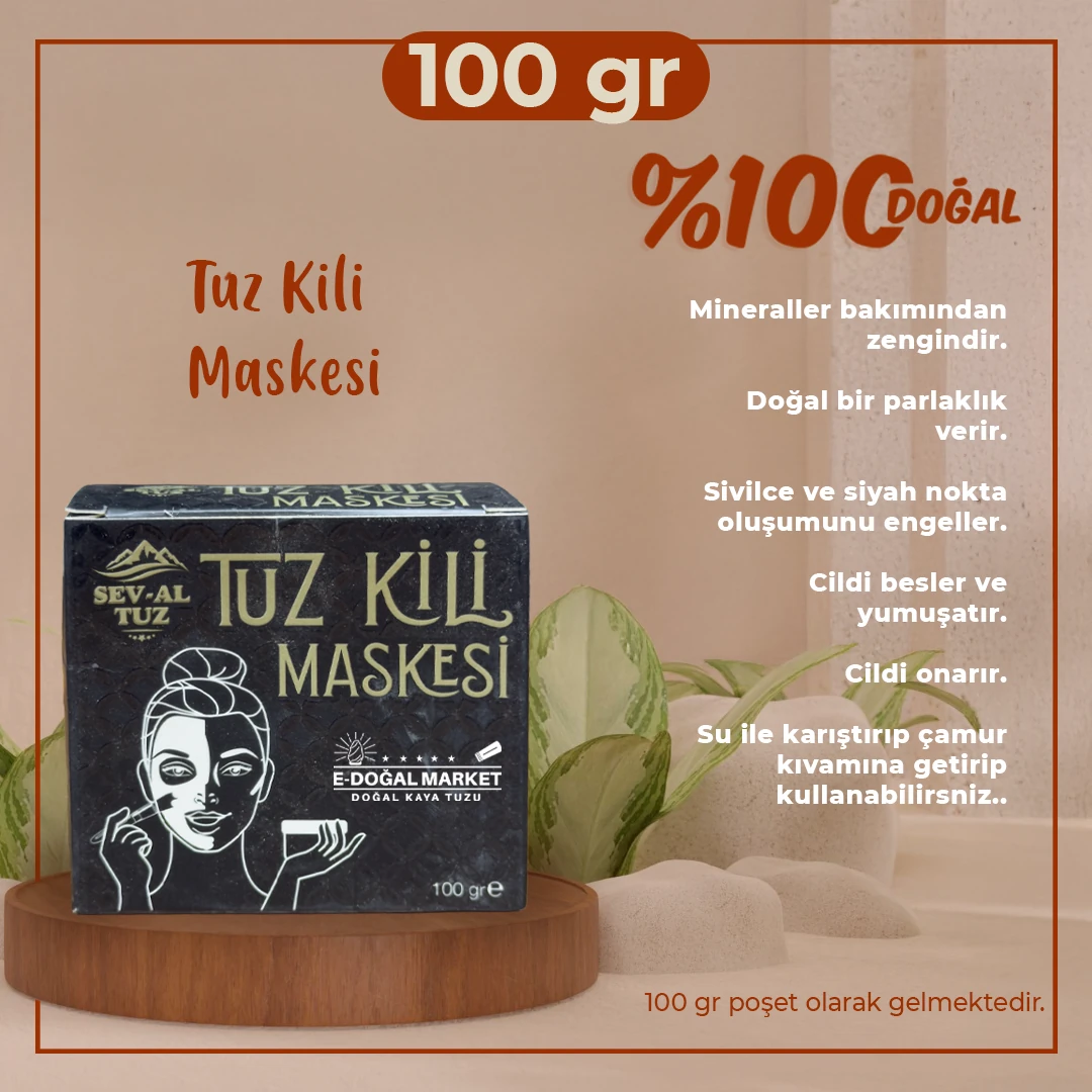 Tuz Kili %100 Doğal 100 GR