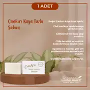 Çankırı Kaya Tuzlu Sabun %85 Gliserinli Köpüren