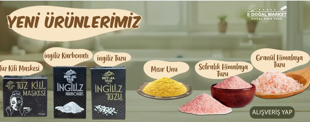 E-Doğal Market Cilt Bakım Tuzları