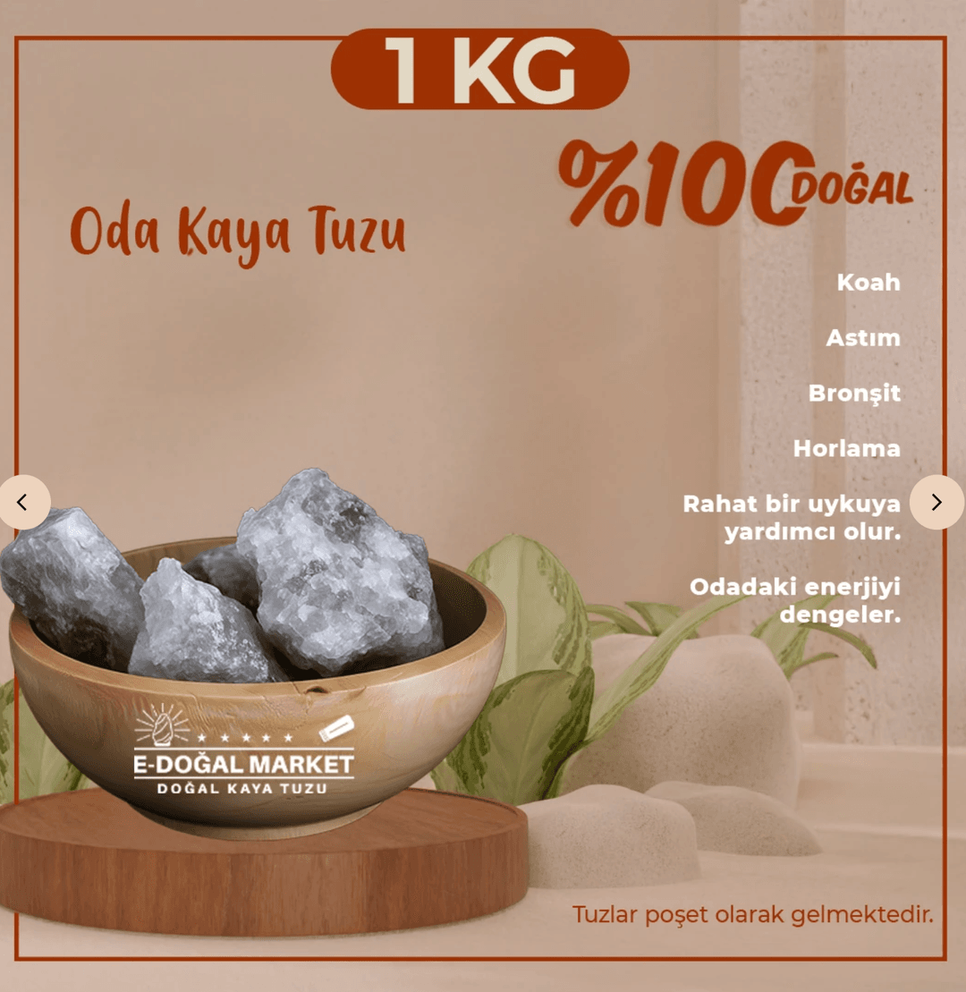 Oda Kaya Tuzu- E-Doğal Market