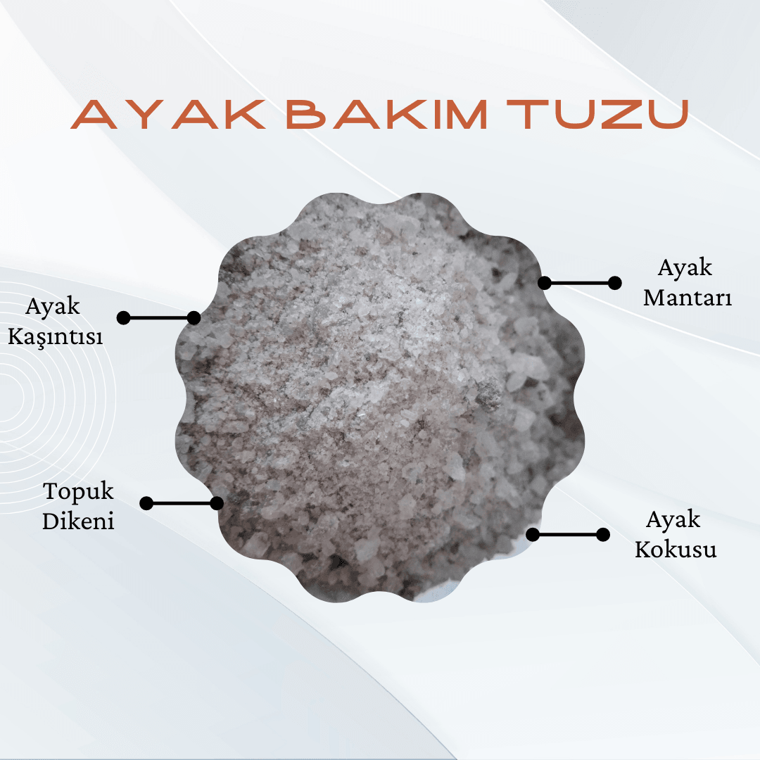 Ayak Bakım Kaya Tuzu  Çankırı %100 Doğal