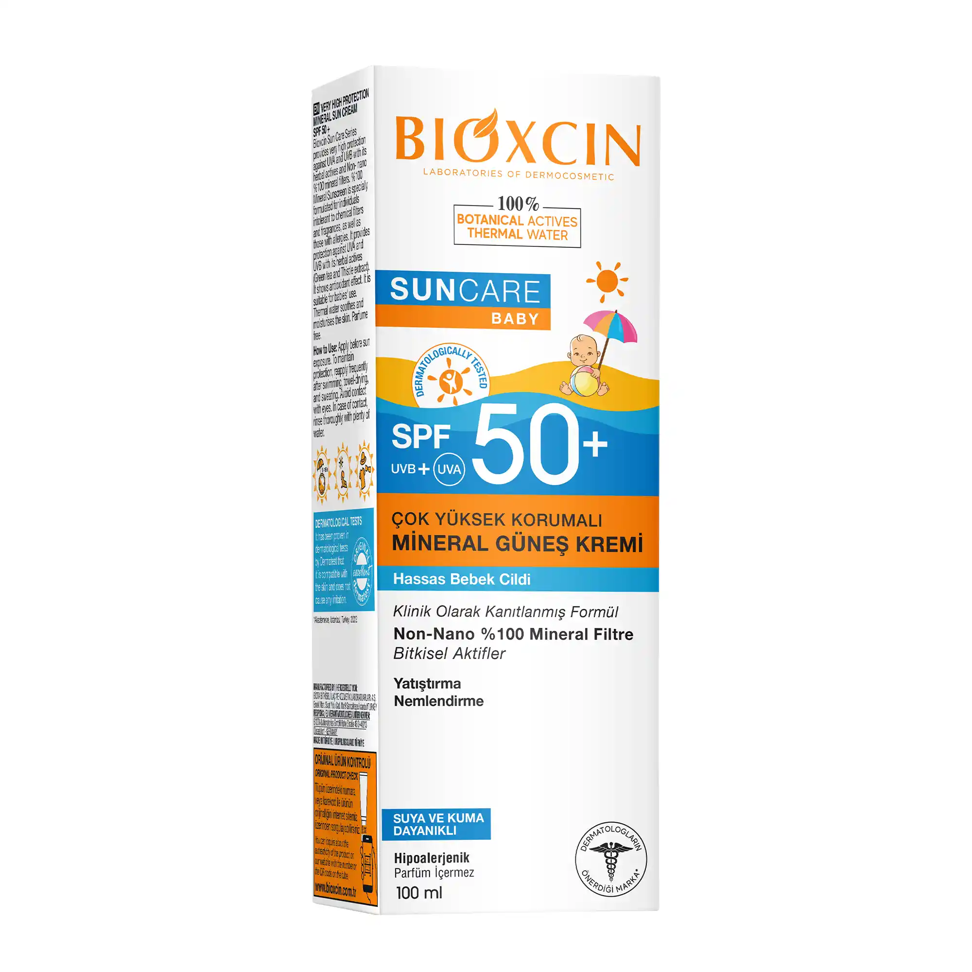 Bioxcin Sun Care Baby Mineral Güneş Kremi SPF15 100 ml
