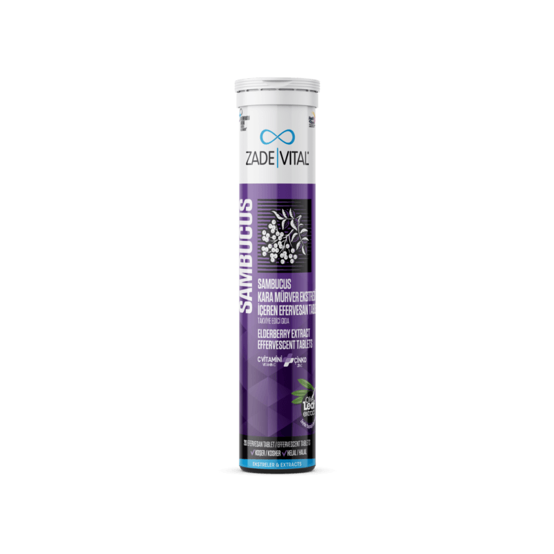 Zade Vital Sambucus Nigra 20 Efervesan Tablet