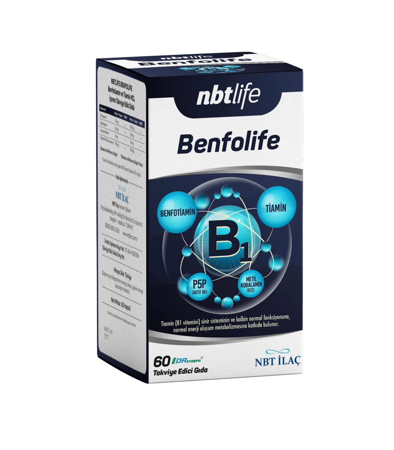 NBT Life Benfolife 60 Kapsül