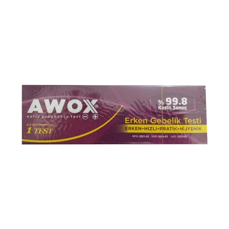 Awox Erken Gebelik Testi