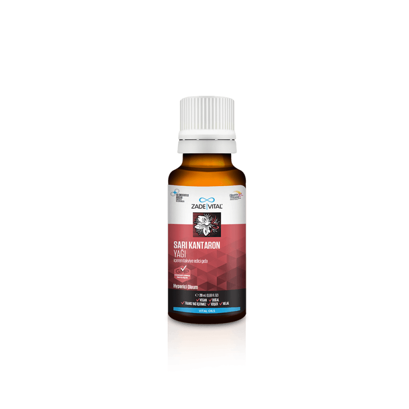 Zade Vital Sarı Kantaron Yağı 20 ml