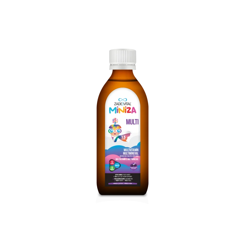 Zade Vital Miniza Multi Şurup 150 ml