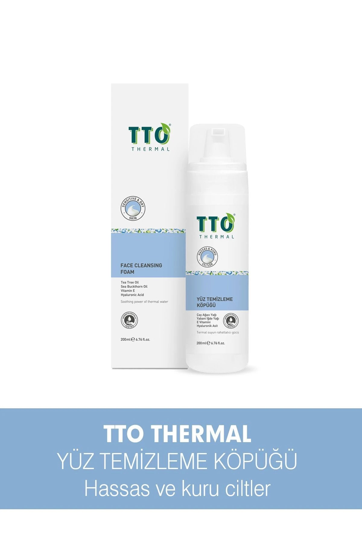 TTO Yüz Temizleme Köpüğü 200 ml