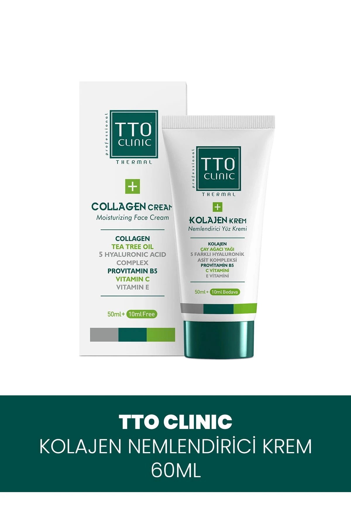Tto Clinic Kolajen Nemlendirici Gündüz Kremi 50 ml