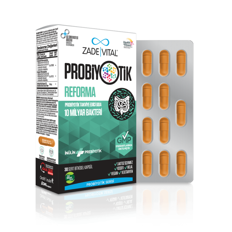 Zade Vital Probiyotik Reforma 30 Kapsül
