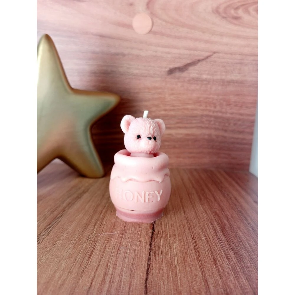 Mini Ayıcık Mum