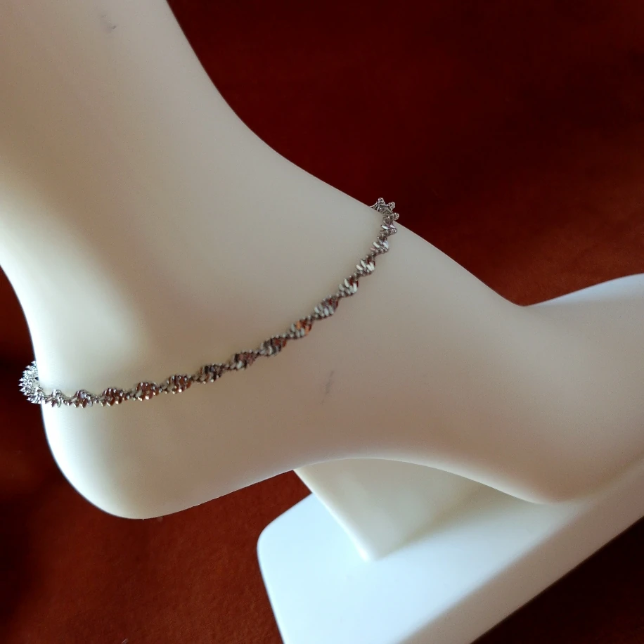 Gümüş Renk Çelik Halhal